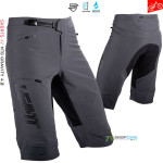 Cyklo oblečenie - Pánske, Leatt cyklistické šortky MTB Gravity 4.0 graphite, šedá