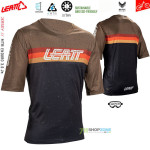 Cyklo oblečenie - Detské, Leatt MTB Enduro 3.0 Jr detský dres black, čierna