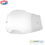 Moto oblečenie - Detské, 100% sklo do okuliarov AC2/ST2 Junior clear, číra