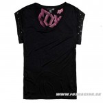 Zľavy - Oblečenie dámske, Fox dámske tričko Obtuse top, čierna