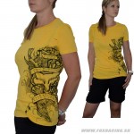 Fox dámske tričko Majestic s/s, horčicovo žltá