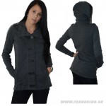 Zľavy - Oblečenie dámske, Fox dámska mikina Cadet jacket, tmavo šedá