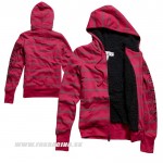 Zľavy - Oblečenie dámske, Fox dámska mikina Framed Sherpa hoody, ružová