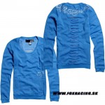 Zľavy - Oblečenie dámske, Fox mikina Scripted Pullover, modrá