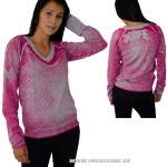 Zľavy - Oblečenie dámske, Fox dámsky sveter Alternative, ružová