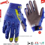 Moto oblečenie - Rukavice, Leatt rukavice GPX 5.5 Lite, modro limet