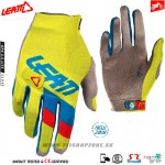 Zľavy - Moto, Leatt rukavice GPX 3.5 Lite, limet modrá