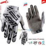 Zľavy - Cyklo pánske, Leatt rukavice GPX 3.5 Lite new, šedá