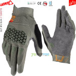 Cyklo oblečenie - Pánske, Leatt cyklistické rukavice MTB 3.0 Lite V23, tmavo zelená