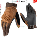 Cyklo oblečenie - Pánske, Leatt MTB 3.0 Lite rukavice rust, horčicová