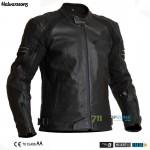 Moto oblečenie - Bundy, Halvarssons Selja kožená bunda black, čierna