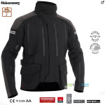 Moto oblečenie - Bundy, Halvarssons Dalen textilná moto bunda, čierna