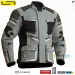 Moto oblečenie - Bundy, Lindstrands bunda Sunne jacket, čierno šedá