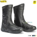 Moto oblečenie - Čižmy, Lindstrands Sport-Touring leather moto čižmy, čierna