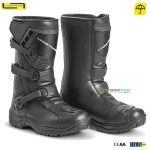 Moto oblečenie - Čižmy, Lindstrands Adventure leather moto čižmy, čierna