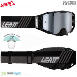 Moto oblečenie - Okuliare, Leatt okuliare Velocity 6.5 Iriz, šedo biela