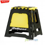 Technika - Stojany, Polisport plastový rozkladací stojan pod motocykel, žltá