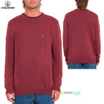 Oblečenie - Pánske, Volcom sveter Uperstand sweater, merlot