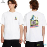 Volcom CATV ss tee tričko, biela