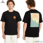 Volcom Get Out bsc ss tee tričko, čierna