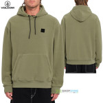 Oblečenie - Pánske, Volcom Second Trip PO športová mikina, olivová