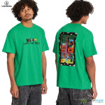 Oblečenie - Pánske, Volcom Fa Bob Mollema 2 ss tee tričko, mint
