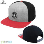 Volcom šiltovka Quarter Twill, cranberrry