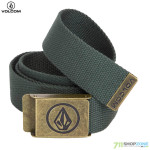 Oblečenie - Pánske, Volcom opasok Circl web belt, dark forest