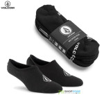 Oblečenie - Pánske, Volcom ponožky Stones No Show socks 3pk, čierna
