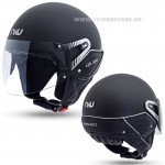 Moto oblečenie - Helmy, NAU Master Jet helmet, čierna
