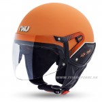 Moto oblečenie - Helmy, NAU Master Jet helmet, oranžová