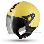 Moto oblečenie - Helmy, NAU prilba na skúter Helmets Jet, žlto čierna