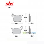 Technika - Brzdy/príslušenstvo, SBS Brzdové platničky 791SI Husqvarna KTM