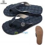 Oblečenie - Pánske, Volcom Recliner sandal, tmavo modrá
