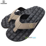Oblečenie - Pánske, Volcom Recliner sandals, khaki