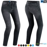 Moto oblečenie - Dámske, Pmj Skinny Lady pant black, čierna