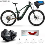 E-bike - Bicykle, Haibike AllMtn 7, kaki zelená karamelová