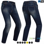 Moto oblečenie - Nohavice, PMJ moto jeans Russel, modrá