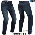 Moto oblečenie - Nohavice, PMJ moto jeans Voyager Short, modrá