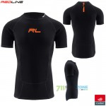 Moto oblečenie - Termo/ponožky, Redline Outlast Mars tričko black/orange, oranžová